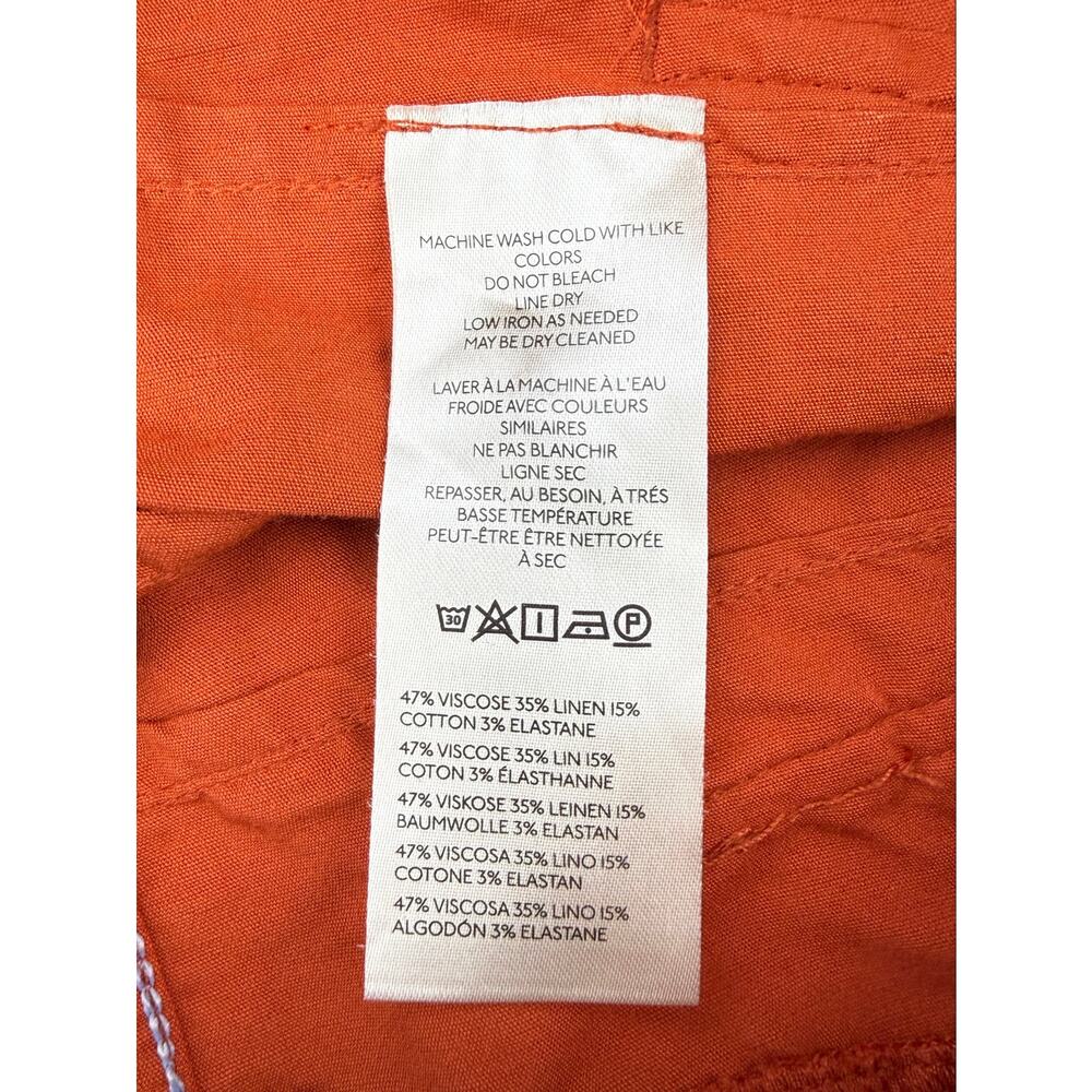 MAEVE Anthropologie The Colette Crop Wide-Leg Pant Size 26 - Picture 5 of 5